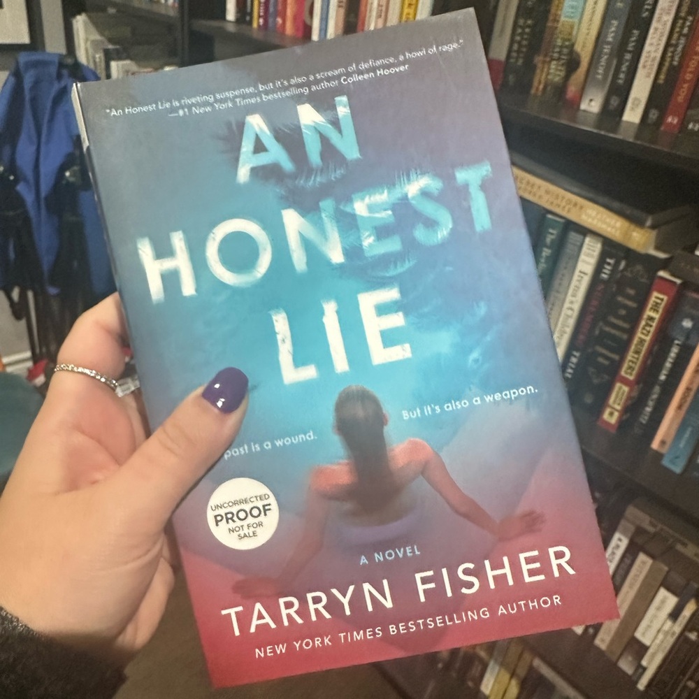 6/$30 An Honest Lie by Tarryn Fisher Book Novel Mystery Thriller Paperback